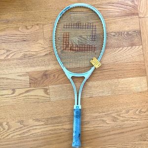Golden Team Vintage White Tennis Racket